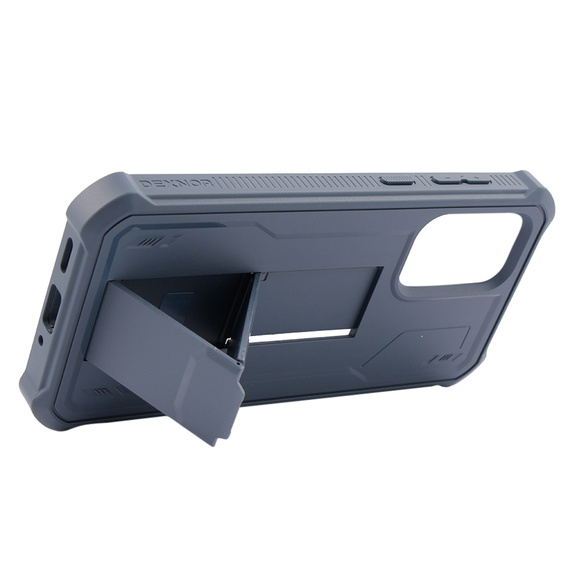 Obrnené puzdro pre Samsung Galaxy A33 Dexnor Full Body, Dexnor Full Body, tmavomodré