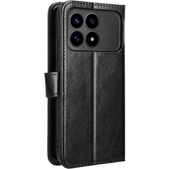 Puzdro Crazy Horse Wallet flip pre Xiaomi Poco F8 Pro