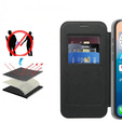 Flipové puzdro RFID Wallet MagSafe s ochranou fotoaparátu pre iPhone 17 Pro Max