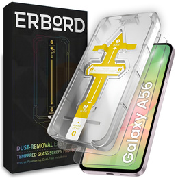 2x tvrdené sklo pre Samsung Galaxy S25 Edge, ERBORD Easy App Full Screen Protector