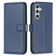 Klapkové puzdro pre Samsung Galaxy A35 5G, BINFEN Wallet, modré
