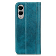 Flipové puzdro pre Samsung Galaxy S25 Edge, Split Leather, zelený