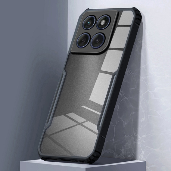 Obal na mobil pre Motorola Edge 60 / 60 Fusion, AntiDrop Hybrid, čierne