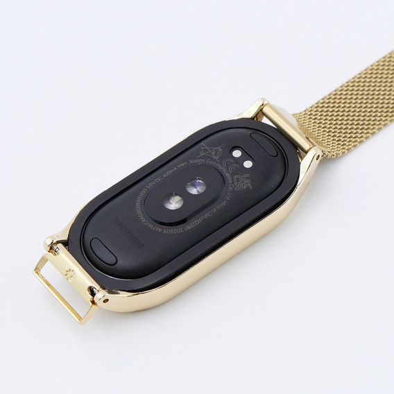 Oceľový milánsky náramok pre Xiaomi Smart Band 10 / 9 / 8