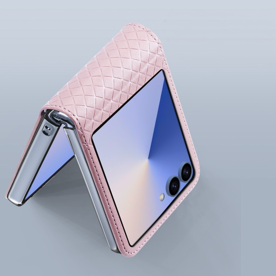 Puzdro Dux Ducis pre Samsung Galaxy Z Flip7 5G, Bril, ružové