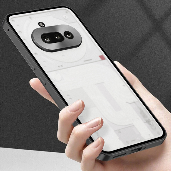 Puzdro pre Nothing Phone 3A, Frame Case, sivé
