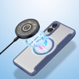 Dux Ducis Obal na mobil pre Samsung Galaxy S25 Edge, Skin X Pro, MagSafe, tmavomodré