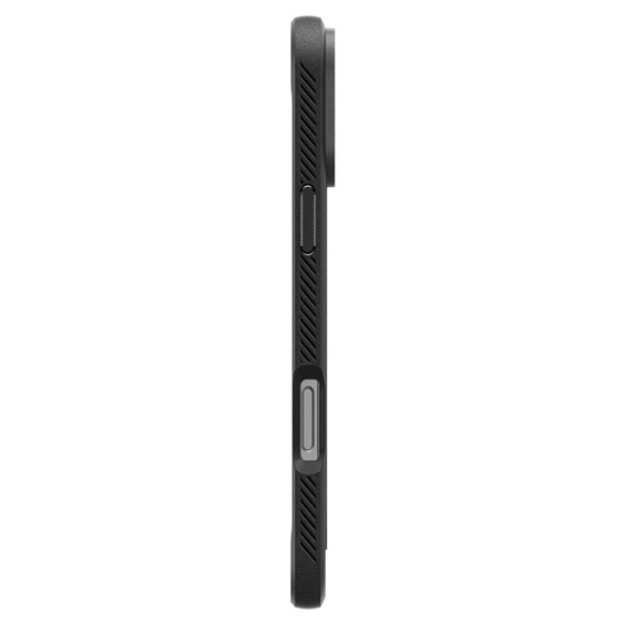 Puzdro Spigen pre iPhone 16 Pro Max, Rugged Armor MagSafe, čierne + tvrdené sklo 9H