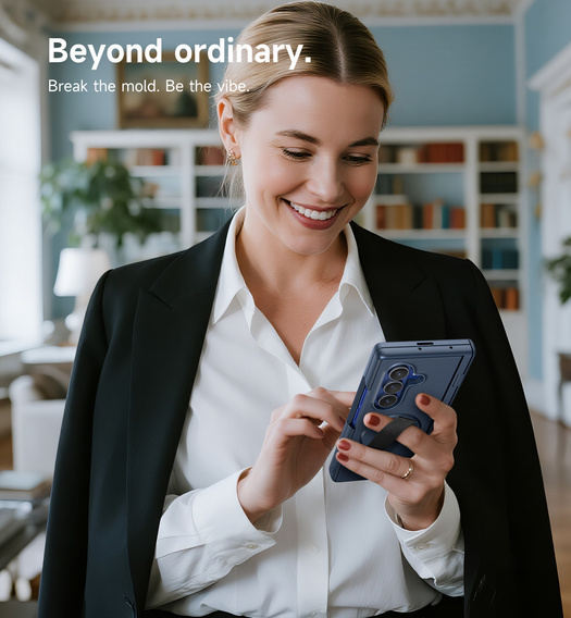 Puzdro Suritch s 360° stojanom a integrovanou ochranou displeja pre Samsung Galaxy Z Fold7