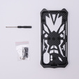 Pancierované puzdro pre Nothing Phone 2, Aluminum Alloy, čierne