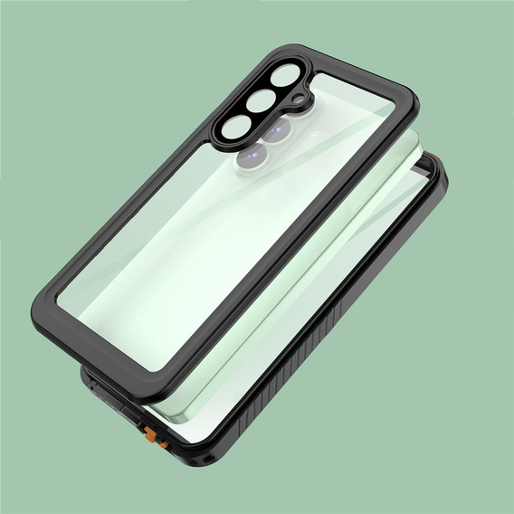 Redpepper IP68 vodotesné puzdro pre Samsung Galaxy S26 Plus, čierne