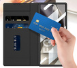 Peňaženkové puzdro s chlopňou čierne pre Samsung Galaxy Z Fold 7 5G
