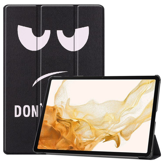 Puzdro pre Samsung Galaxy Tab S9 Plus, Smartcase, don't touch me
