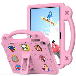 Detské puzdro pre Lenovo Tab M10 10.1 Gen 3 TB-328FU/TB-328XU, Cute Patterns, so stojanom, ružové