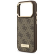Puzdro GUESS 4G Logo Plate MagSafe pre iPhone 17 Pro