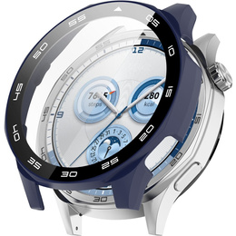 Puzdro 2v1 + tvrdené sklo pre Huawei Watch GT 5 46mm, priehľadné