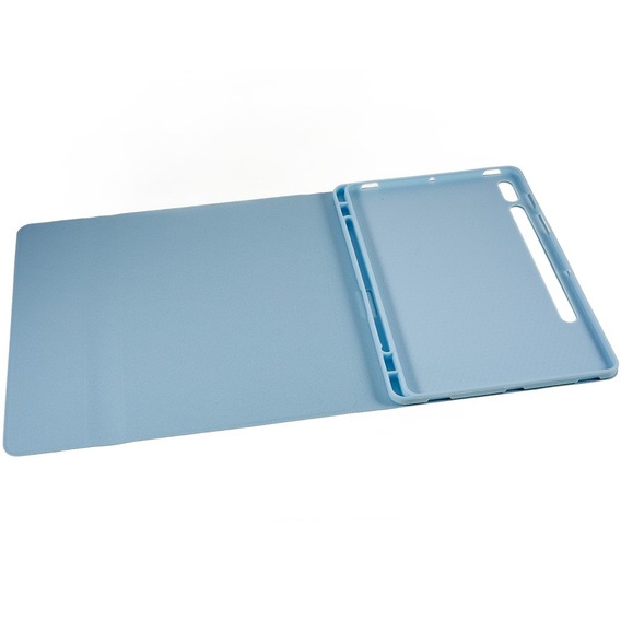Puzdro + klávesnica Samsung Galaxy Tab S7 T870/T875 / S8, Pen Slot, modré