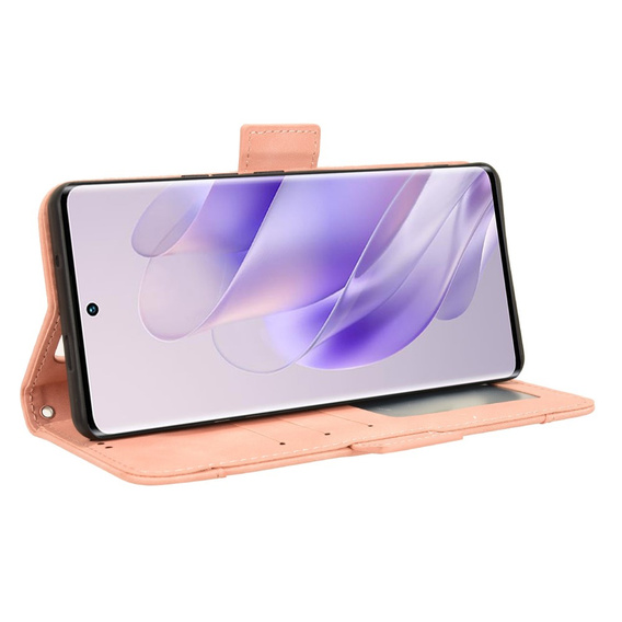 Klapkové puzdro pre Infinix Zero 30 5G, Card Slot, ružové