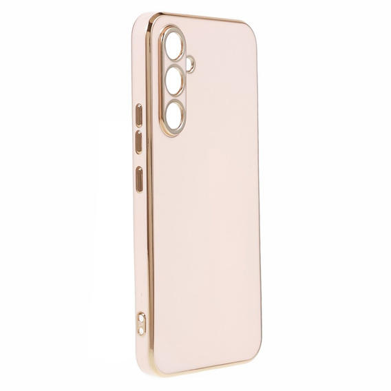 Puzdro pre Samsung Galaxy S24+ Plus, Glamour CamShield, ružové