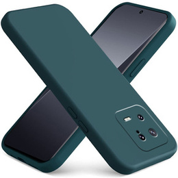 Obal na mobil pre Xiaomi 13 5G, Silicone Lite, zelený
