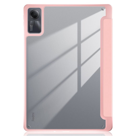 Puzdro pre Xiaomi Redmi Pad SE 11", Smartcase Hybrid, so slotom na stylus, ružové