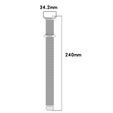 Milánsky náramok pre Samsung Galaxy Watch Ultra 47mm (2025 / 2024), strieborný