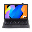 Puzdro s Bluetooth klávesnicou s dotykovou plochou pre Lenovo Idea Tab 11" 2025 TB336FU TB336ZU, čierne