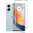 3D tvrdené sklo pre Motorola Edge 50 Fusion 5G, čierny rám