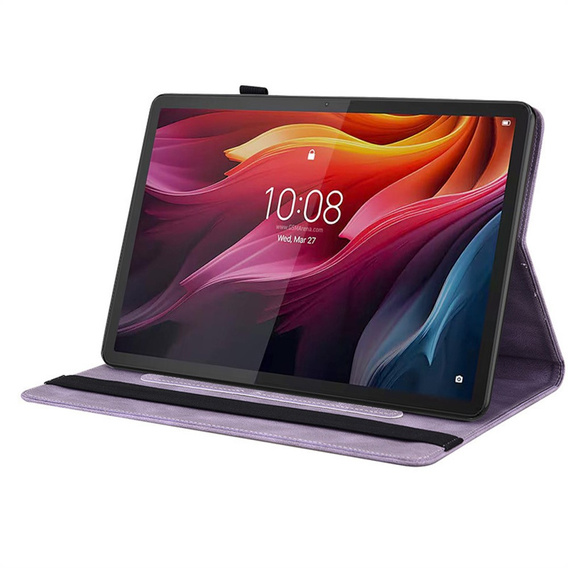 Puzdro Butterfly s podstavcom a vreckami pre Lenovo Idea Tab 11" / Tab K11 11" (2 gen.)