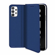 Klapkové puzdro pre Samsung Galaxy A32 5G, Wallet Smart Magnet, tmavomodré