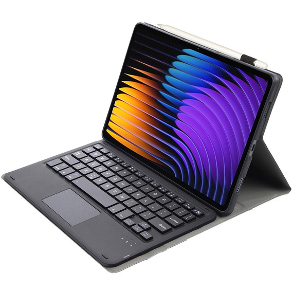 Obal na klávesnicu pre Xiaomi Pad 7 / 7 Pro, TouchPad, čierny