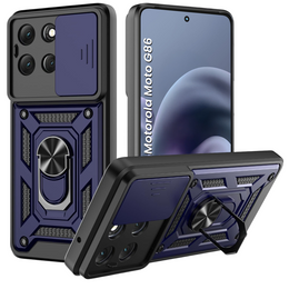 Obal na mobil pre Motorola Moto G86 5G, CamShield Slide, modré