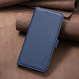 Klapkové puzdro pre Samsung Galaxy A15, BINFEN Wallet, modré + 9H sklo