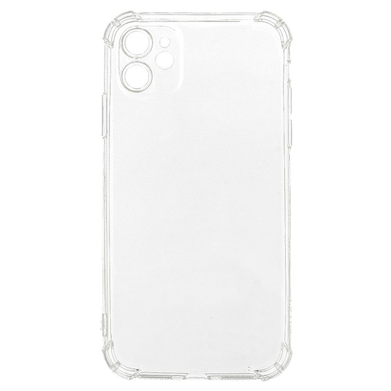 Puzdro pre iPhone 11, Anti-Shock, priehľadné + 2x sklo 9H