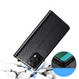 Flipové puzdro pre Xiaomi Redmi Note 13 Pro 4G / Xiaomi Redmi Note 14S / Xiaomi Poco M6 Pro 4G, Carbon LC.IMEEKE, čierne