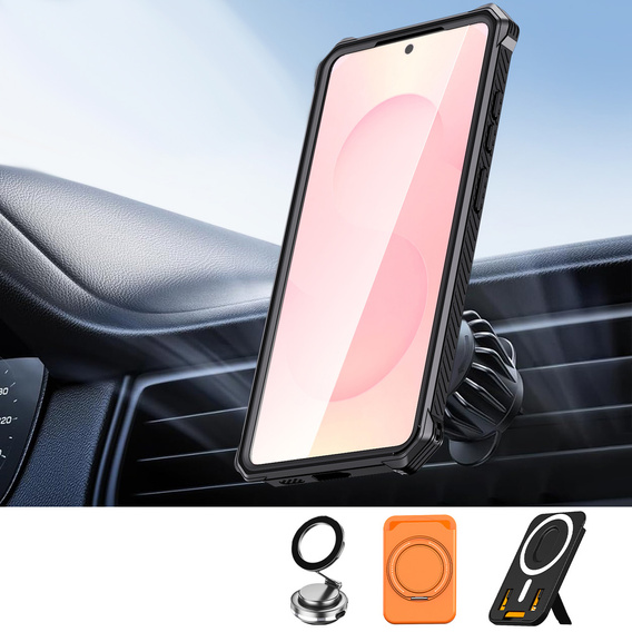 Ochranné puzdro kompatibilné s MagSafe so stojanom pre Samsung Galaxy S26 Ultra