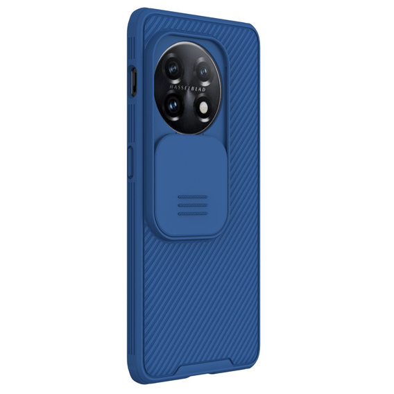 Puzdro pre OnePlus 11 5G, pancierované Nillkin, CamShield Pro, modré