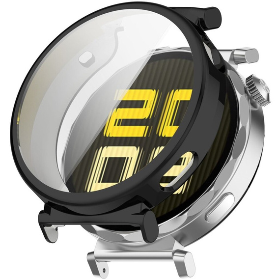 Puzdro 2v1 s ochranou displeja pre Huawei Watch GT 5 Pro 42mm, čierne