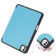 Puzdro pre iPad Pro 11" 2024 (5 gen.), Smartcase s priestorom pre stylus, modré