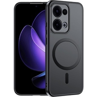 Puzdro pre Oppo Reno 13, pre MagSafe, ERBORD Matt Case, čierny