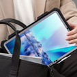 Vodotesné puzdro SHELLBOX IP68 pre Apple iPad Pro 11“ 5. generácie 2024, čierne