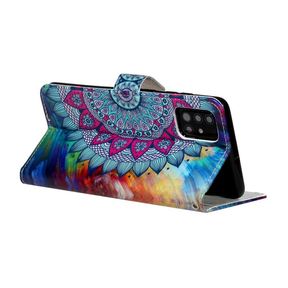 Klapkové puzdro pre Samsung Galaxy A51, Wallet, Mandala Flower