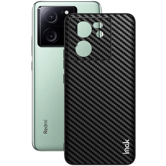 IMAK Obal na mobil pre Xiaomi 13T/13T Pro, LX-5 Series, Carbon, čierne