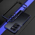 Puzdro LUPHIE pre Samsung Galaxy S25 Ultra, Armor Bumper, čierne