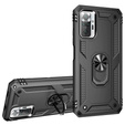 Pancierované obal na mobil pre Xiaomi Redmi Note 10 Pro, Nox Case Ring, čierne