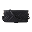 Puzdro s chlopňou pre Xiaomi Poco F7 Pro / F7 Ultra, Crossbody Leather Wallet, čierne