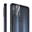 Tvrdené sklo na fotoaparát pre Motorola Moto G50, modré