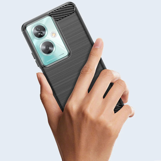 Obal na mobil pre Oppo A79 5G, Carbon, čierne