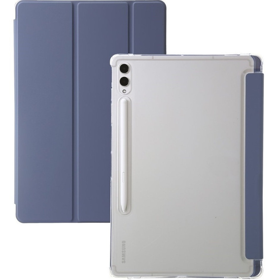 Puzdro pre Samsung Galaxy Tab S9 Ultra, Smartcase Hybrid, so slotom na stylus, fialové