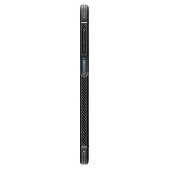 Puzdro Spigen pre Samsung Galaxy A16 4G/ 5G, Rugged Armor MagSafe, čierne + tvrdené sklo 9H